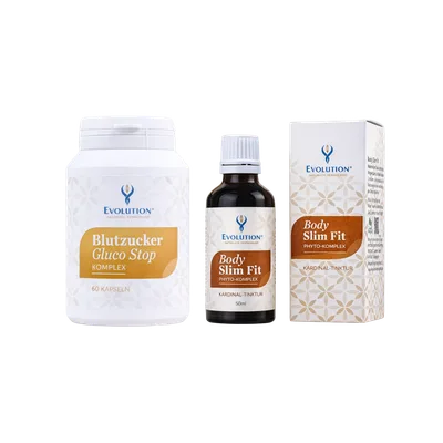 Body Slim tinktura + Gluco Stop Kompleks – Mršavljenje bez muke, set