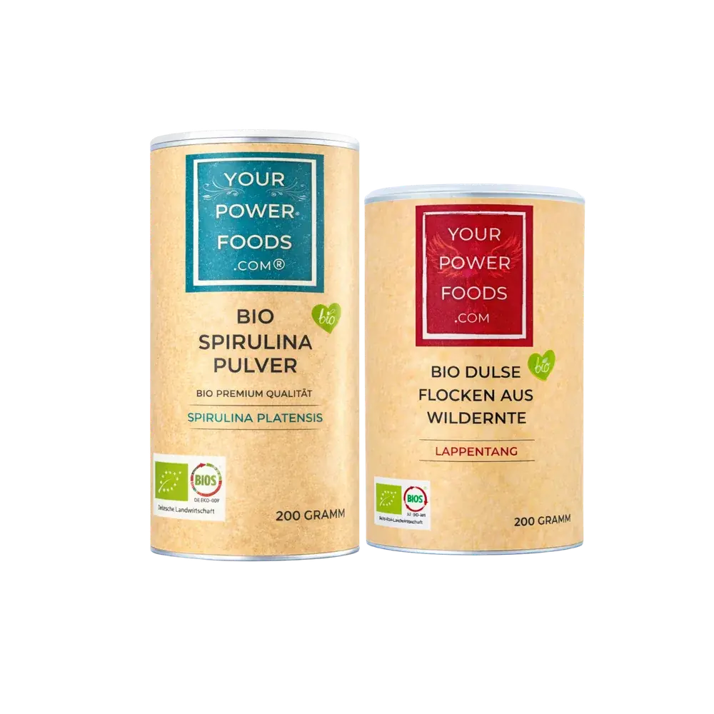 Set Bio Dulse Pahuljice 200g & Bio Spirulina Prah 200g