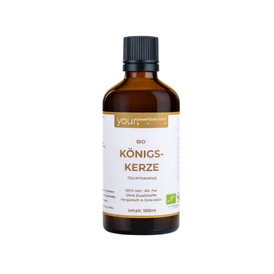 Bio vrbaska (divizma) kapi, biljna tinktura bez alkohola, certificirani organski (eko) proizvod, 100 ml