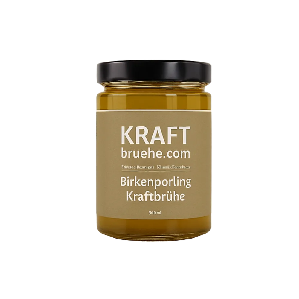 Birkenporling Kraftbrühe, 6x 500ml, zur Unterstützung bei Chemo Krebs Therapien