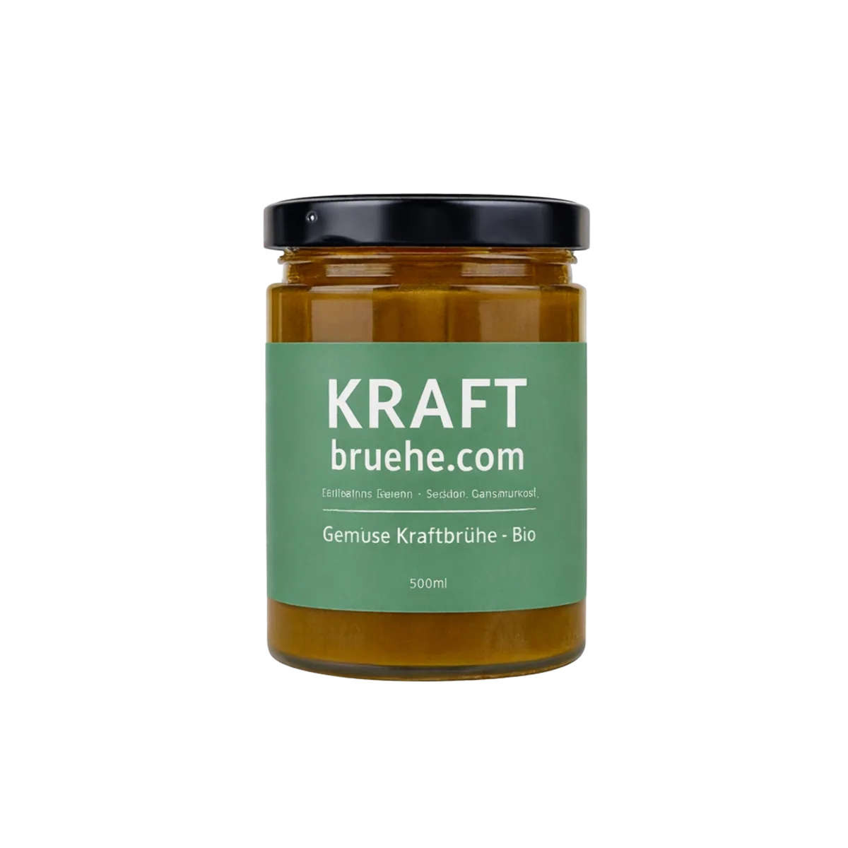 Gemüse Kraftbrühe – Premium Bio, 6×500 ml – Reiner Geschmack. Reine Zutaten.