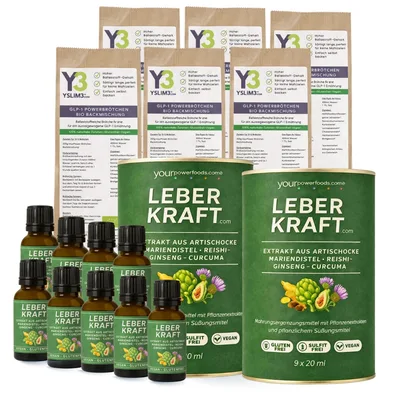 GLP-1 Abnehm Bundle – Deine 30-Tage Ernährungsroutine