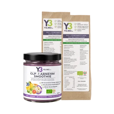 GLP-1 Abnehmen – 14 Tage Challenge Bundle mit Smoothies & Powerbrot