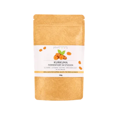 Kurkuma fermentiert, 100g, Premium Qualität Kurkuma fermentiert, 100g, Premium Qualität