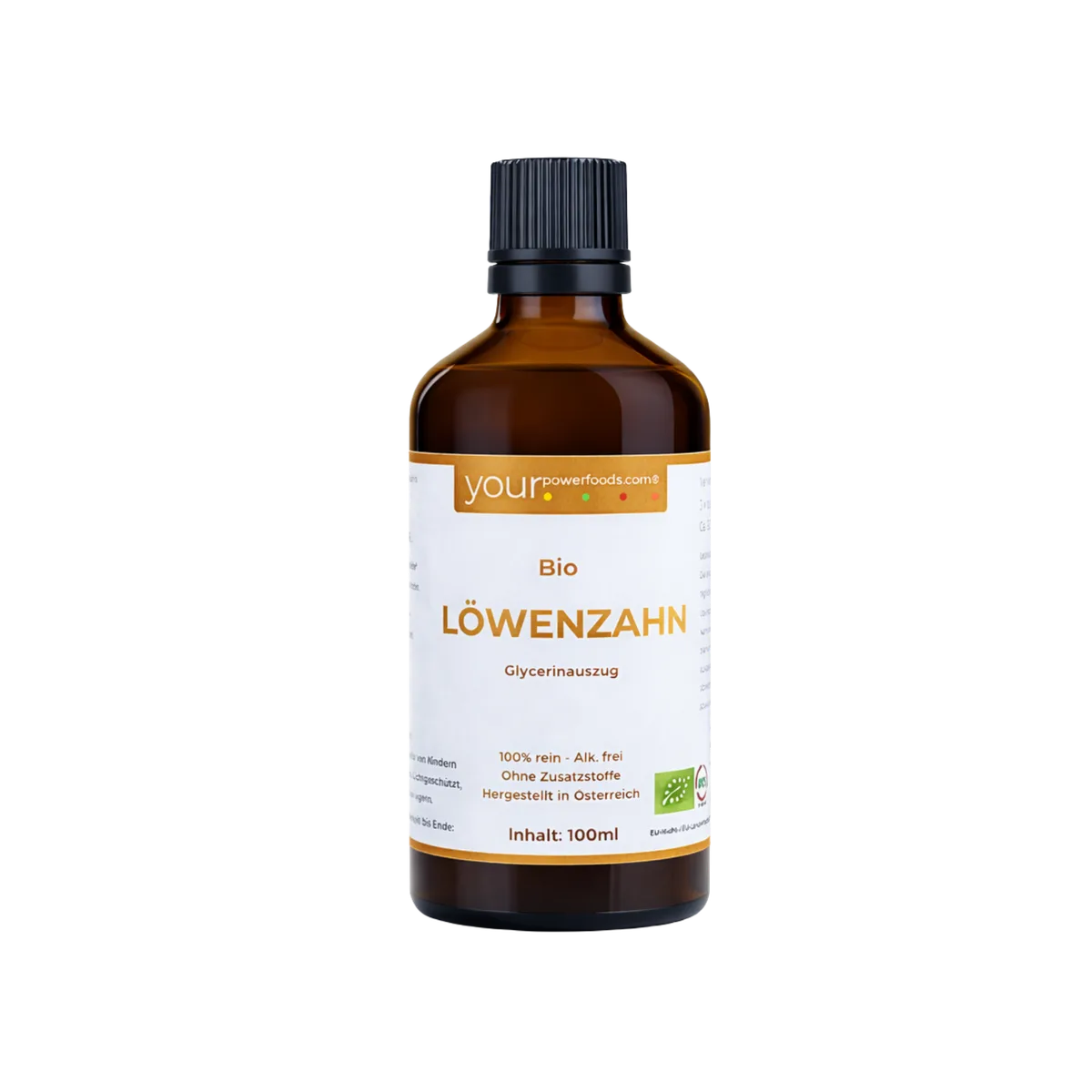 Bio Löwenzahn Tinktur, alkoholfrei, 100 ml