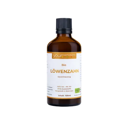 Bio Löwenzahn Tinktur, alkoholfrei, 100 ml
