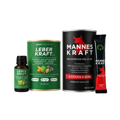 Muška snaga & Snaga jetre – Snažni duo u setu Muška snaga & Snaga jetre – Snažni duo u setu