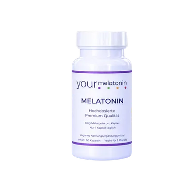Melatonin 5mg, hochdosiert - 1 Packungen a' 60 Stk = 60 Tage