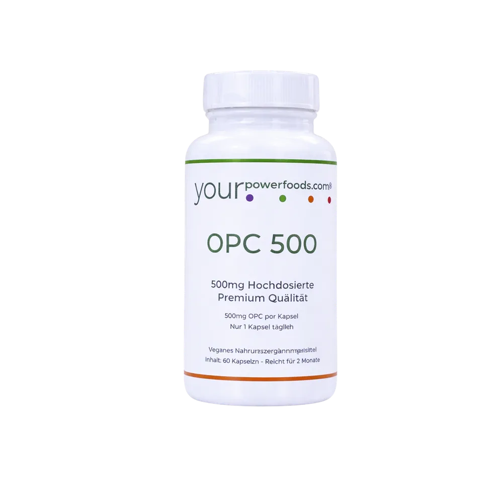 OPC 500mg - Ekstrakt grožđa - visoko doziran, samo 1 kapsula dnevno