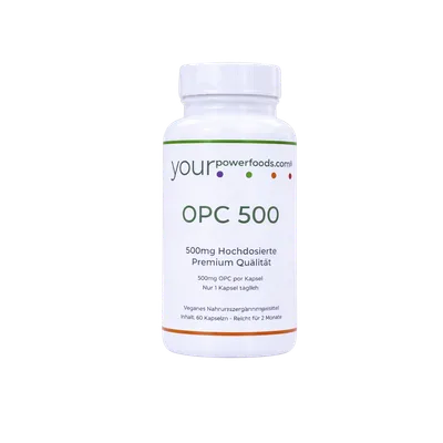 OPC 500mg - Ekstrakt grožđa - visoko doziran, samo 1 kapsula dnevno