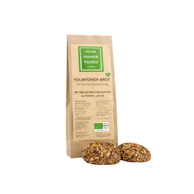 Ekološka mješavina za kruh, bez pšenice, veganska, ekonomično pakiranje 6 x 350 g