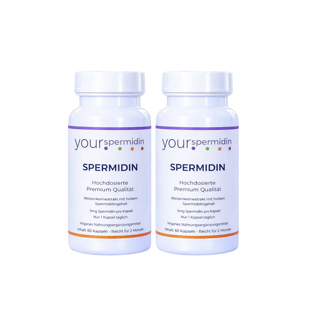 Spermidin, 5mg visoke doze, Povoljni set, 2 x 60 kapsula, Uštedi 15%