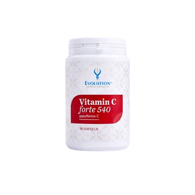 Vitamin C forte 540, gepuffertes C, 90 Kapseln