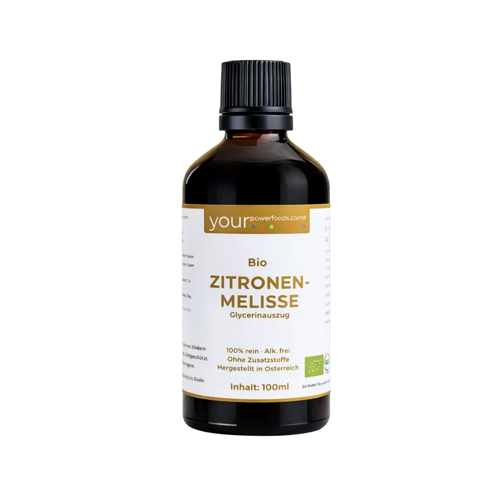 Bio tinktura matičnjaka – bez alkohola, Lemon Balm, 100 ml