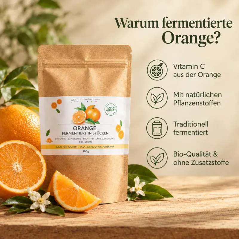 Fermentierte Orange, 100g