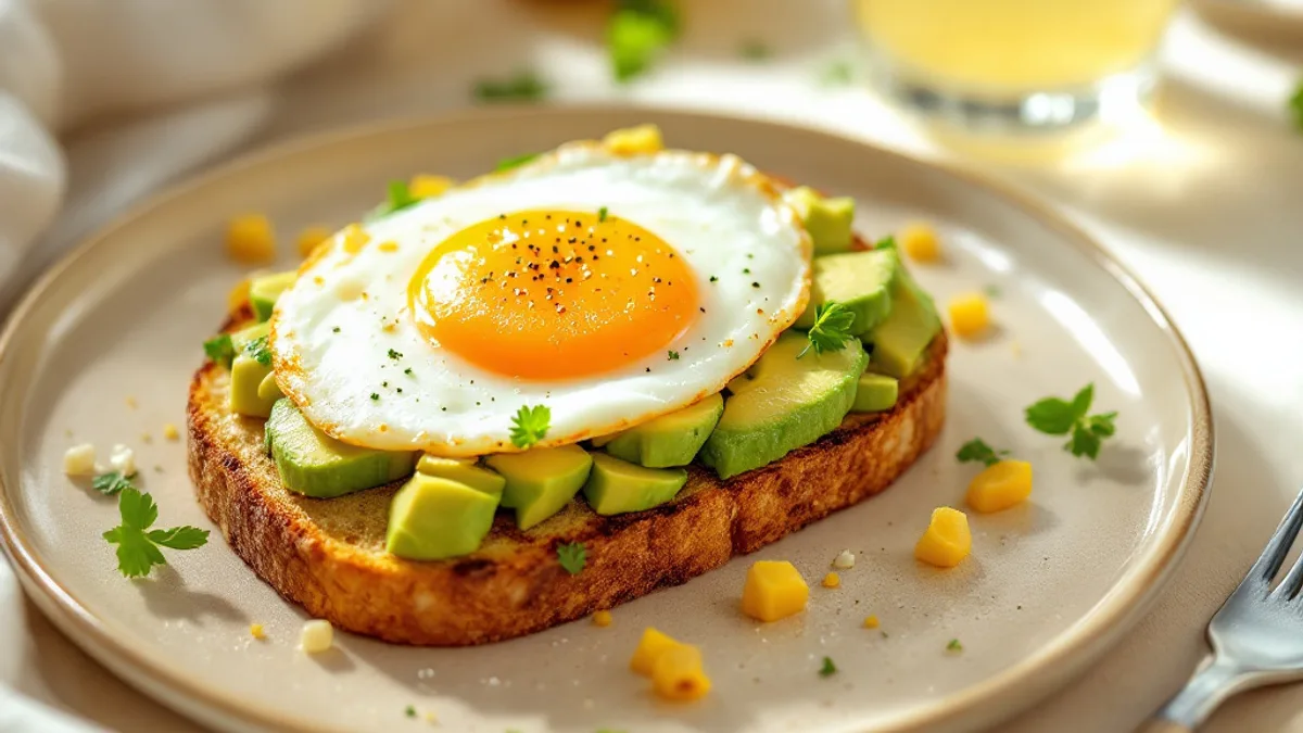 Abendliches Roggenbrot mit Topfen-Avocado und gerösteten Sonnenblumenkernen