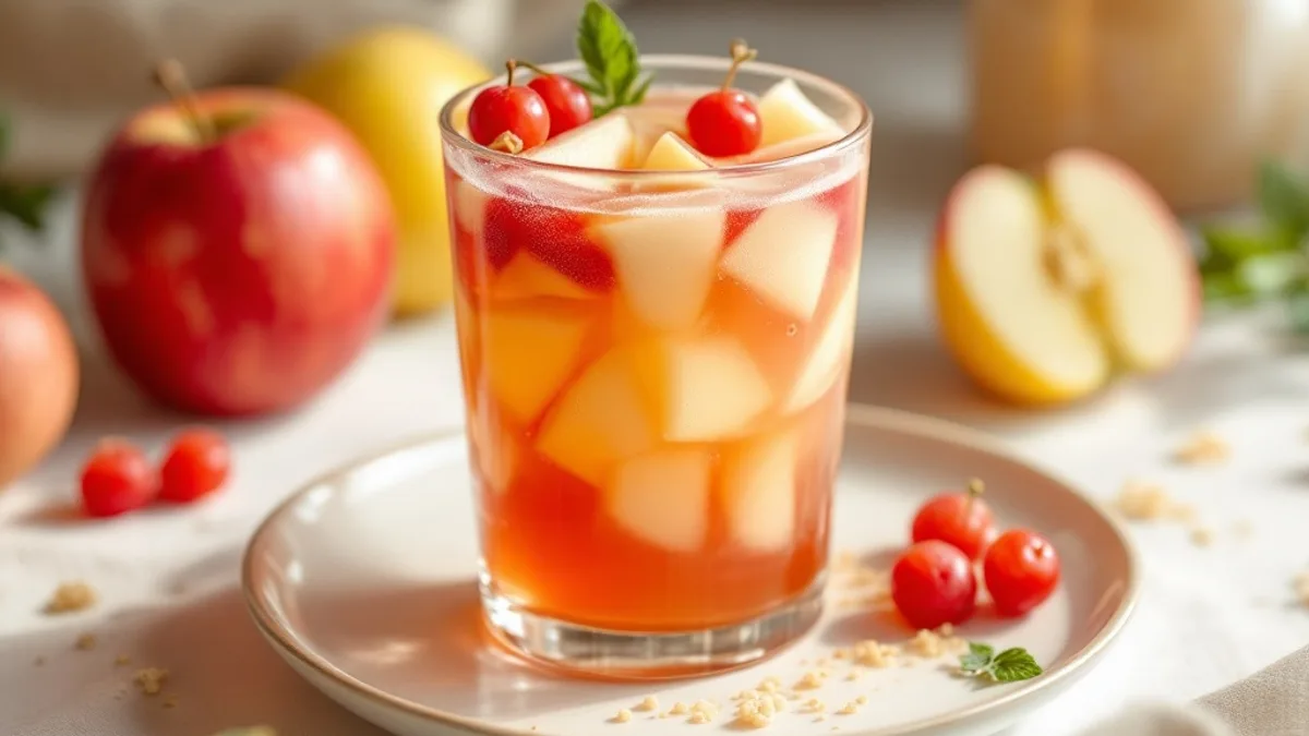 Rote-Bete-Apfel-Möhren-Saft mit Zitrone