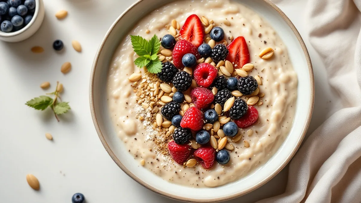 Porridge od aronije s heljdom i lješnjacima