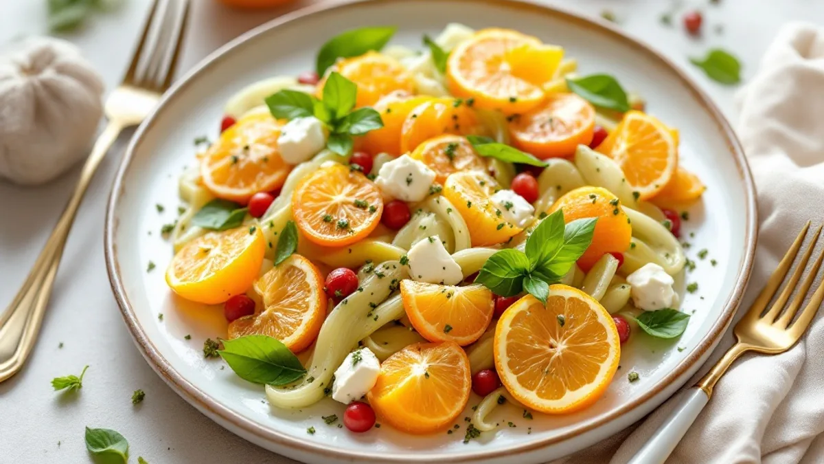 Gerösteter Fenchel mit Orangen und Pistazien