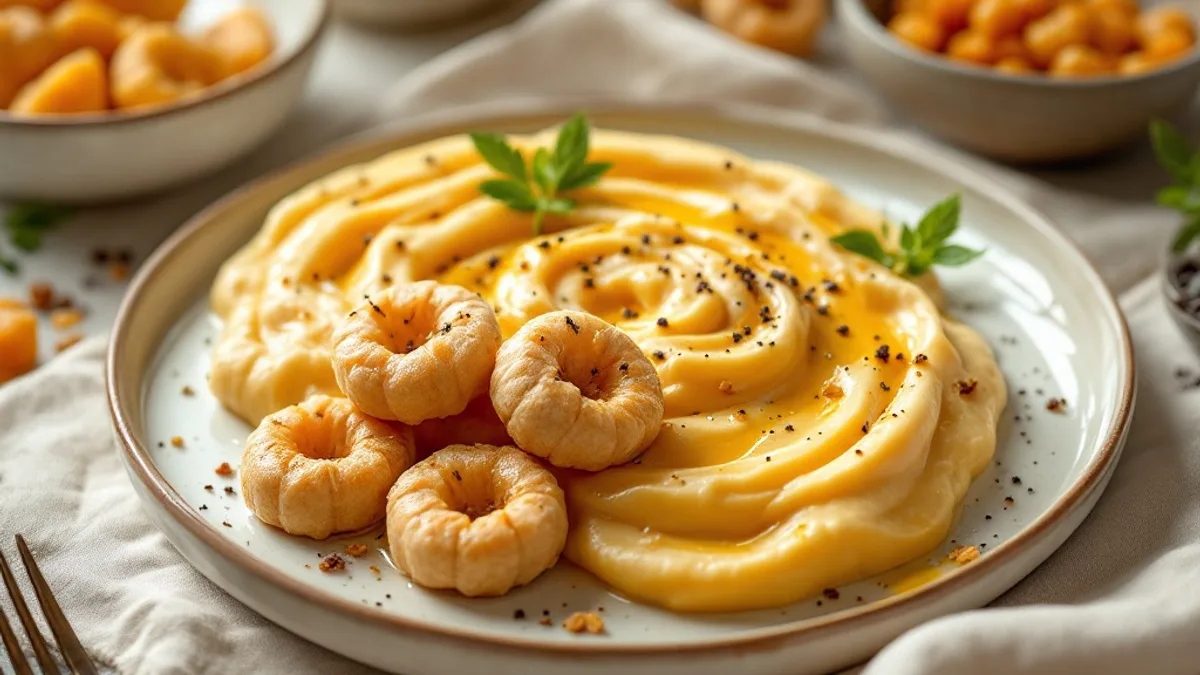 Goldene Kurkuma-Mandelmilch mit Datteln