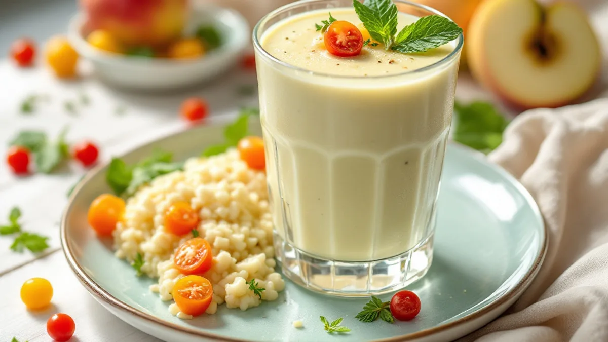 Izdašni cvjetačni tabule s mentom, peršinom i zrnima nara