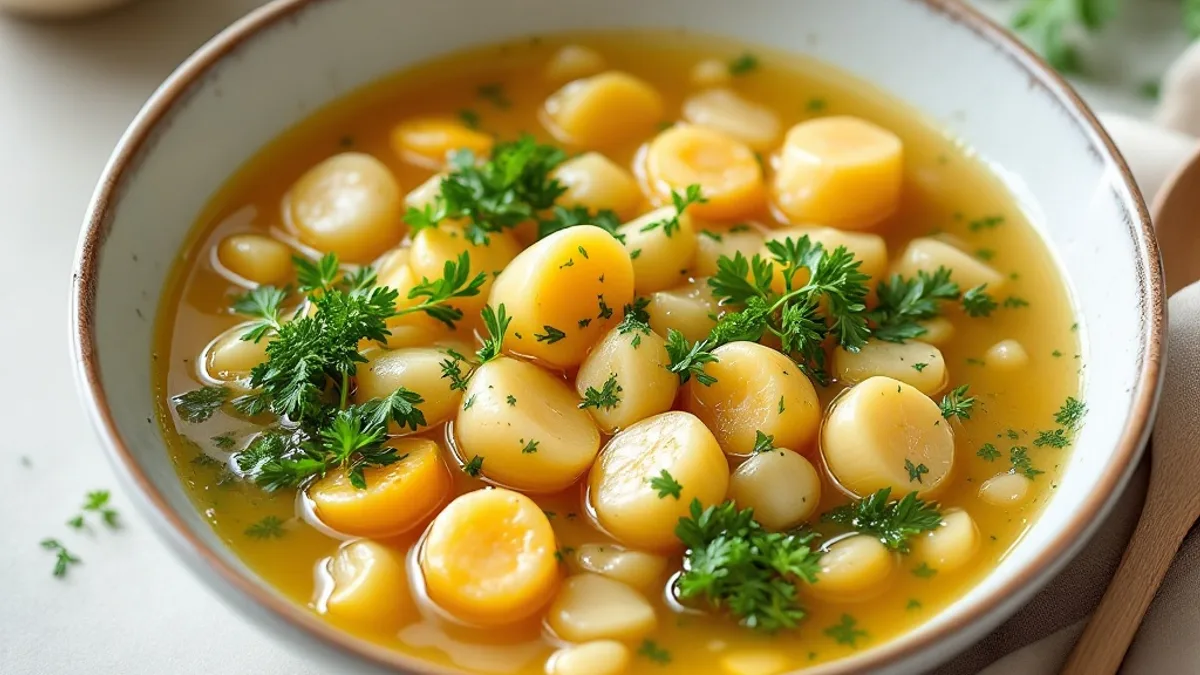 Kürbis-Ingwer-Suppe mit gerösteten Kernen
