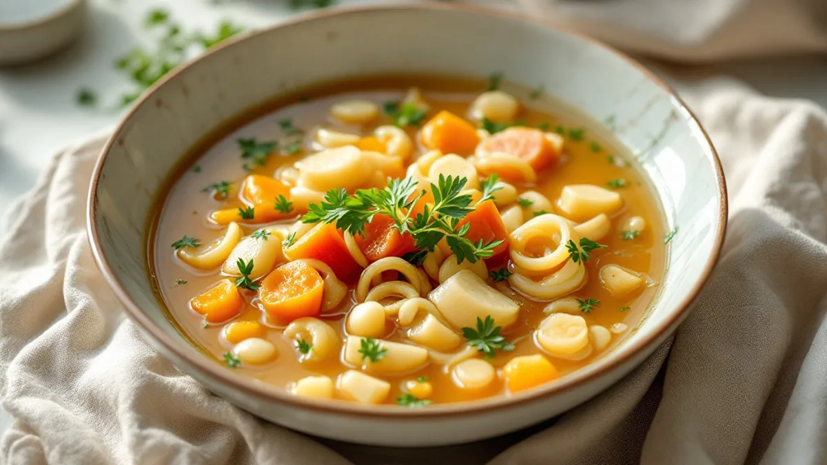 Kürbis-Ingwer-Suppe mit gerösteten Kürbiskernen
