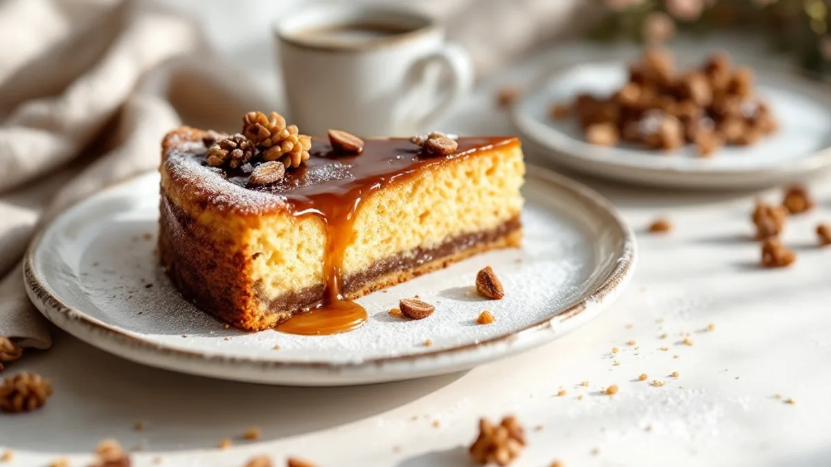 Honig-Nusskuchen mit Zartbitterschokolade und Trockenfrüchten