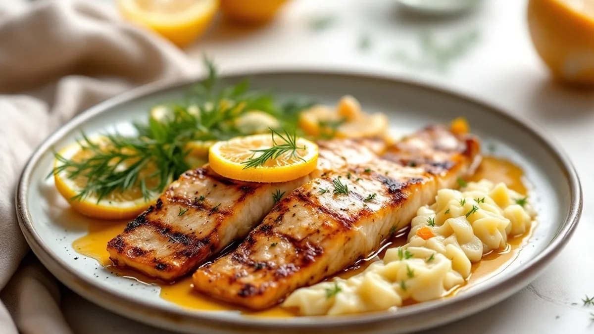 Ofen-Lachs mit Fenchel und Zitronen-Dill-Kruste
