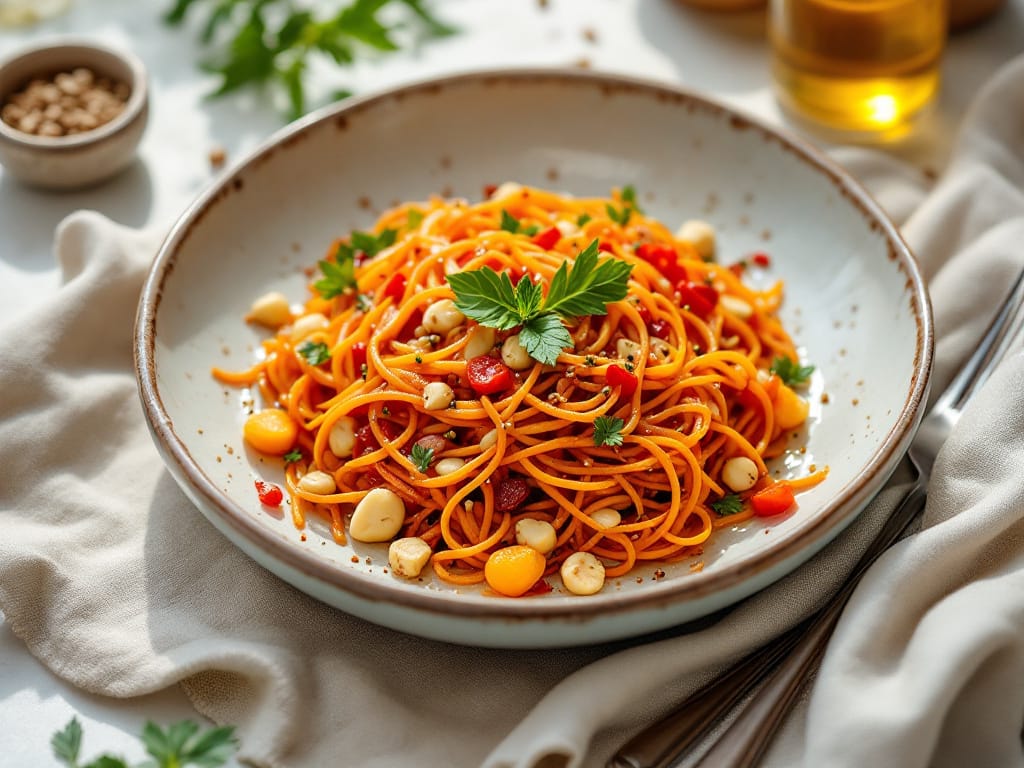 Roter Linsen-Aufstrich mit geröstetem Paprika