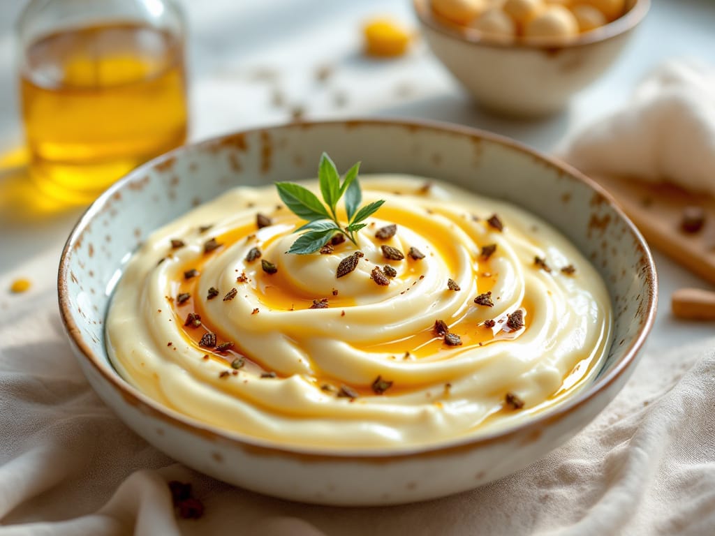 Safran-Milchreis mit Pistazien und Rosenwasser