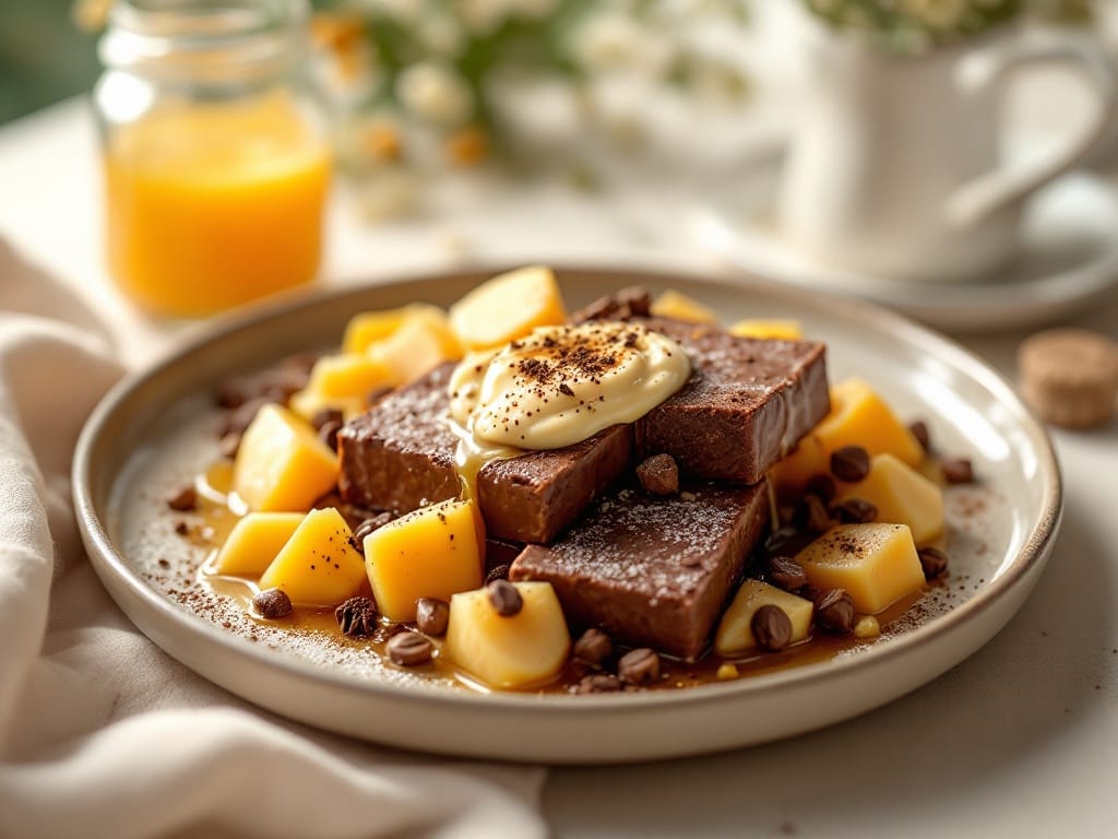 Warmer Kakao mit Mandelmilch und Zimt