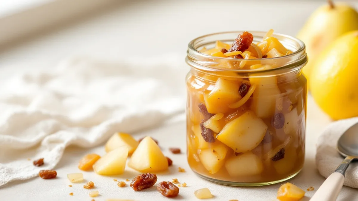 Chutney od luka i krušaka