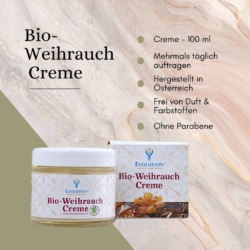 Bio Weihrauch Creme - 100 ml - Premium Qualität