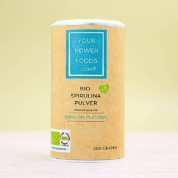 Bio Spirulina Pulver, Premium Qualität, 200g
