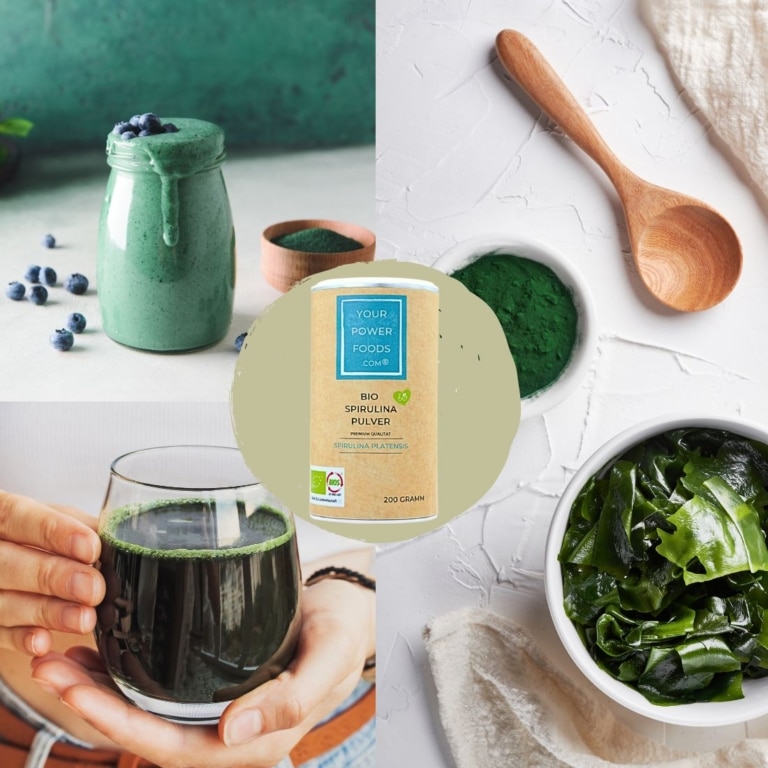 Bio Spirulina Pulver, Premium Qualität, 200g
