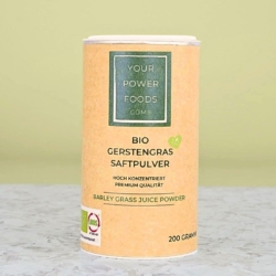 Bio Gerstengras Saftpulver, 50 - Fach konzentriert, 200g