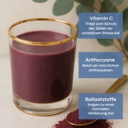 Bio Heidelbeeren Pulver – Premium Qualität, 400g