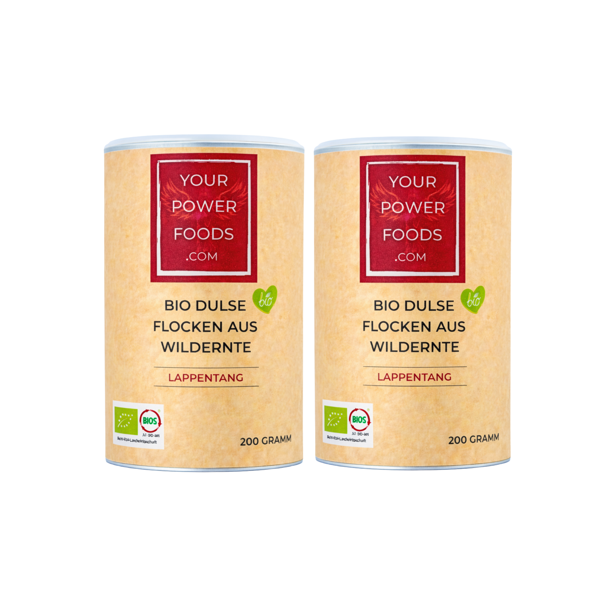 Bio Dulse Flocken aus Wildernte, 200g, 2er Set