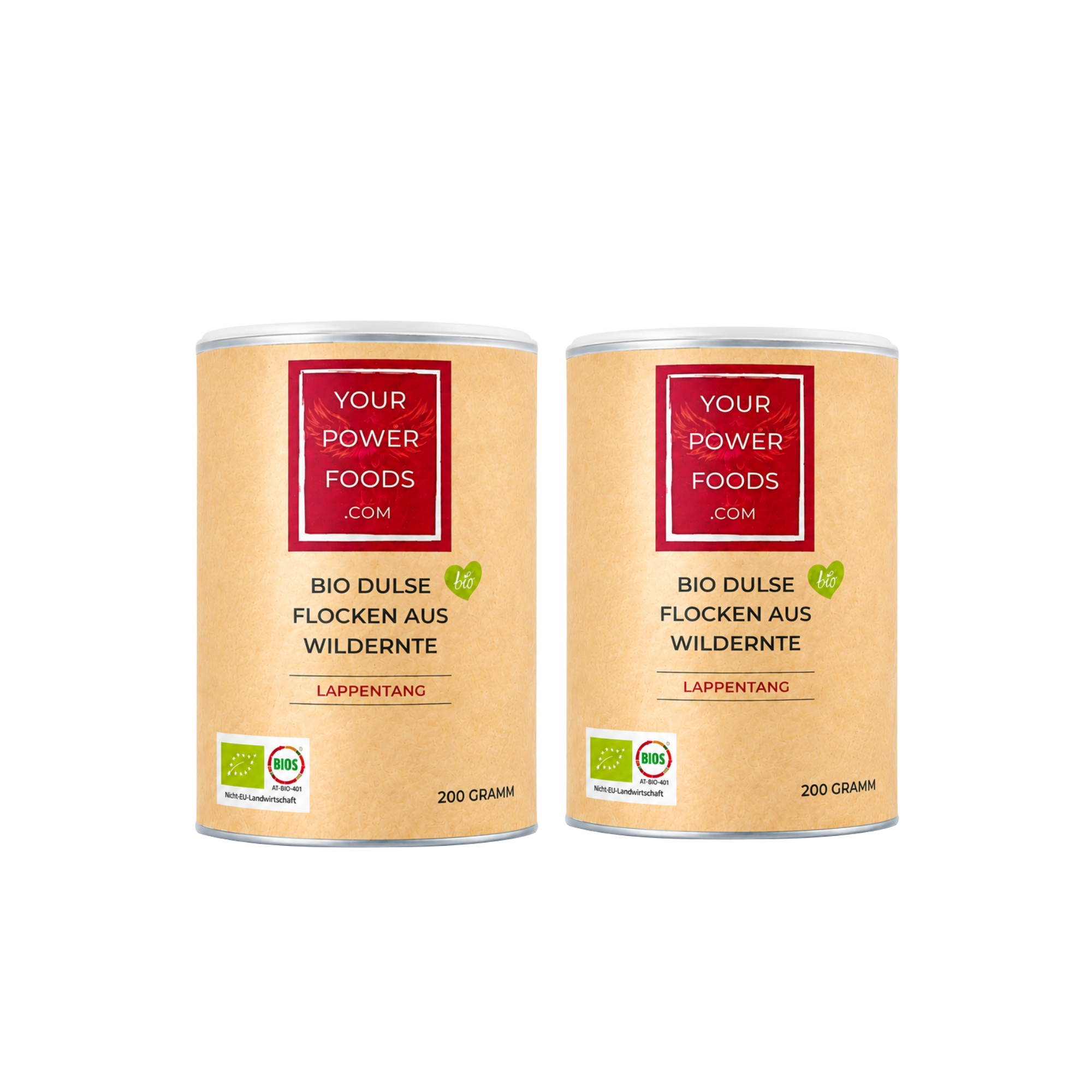 Bio Dulse Flocken aus Wildernte, 200g, 2er Set