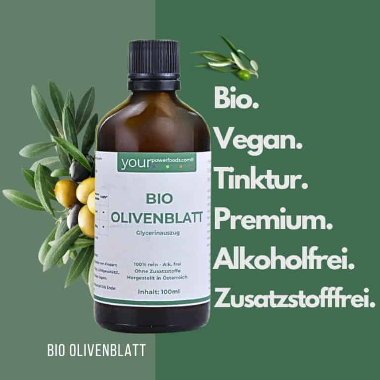 Höchste Reinheit & Qualität – Hergestellt aus 100 % biologisch angebauten Olivenblättern, ohne künstliche Zusatzstoffe. Nachhaltig & ethisch produziert – Frei von Gentechnik, Tierversuchen und unnötigen Farbstoffen. Einfache Anwendung, große Wirkung – Schon wenige Tropfen täglich helfen dir, dich vital, energiegeladen und rundum wohlzufühlen.