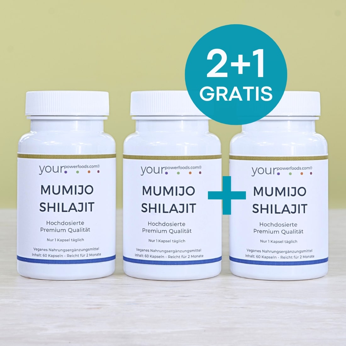 Shilajit Kapseln -Mumijo Kapseln
