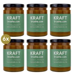 Gemüse Kraftbrühe – Premium Bio, 6×500 ml – Reiner Geschmack. Reine Zutaten.