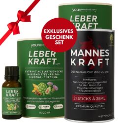 Männerkraft & Leberkraft – Das Pflanzen-Duo im Set