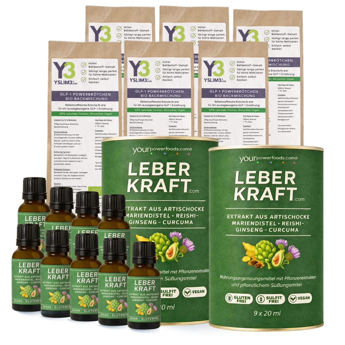 GLP-1 Abnehm Bundle – Deine 30-Tage Ernährungsroutine