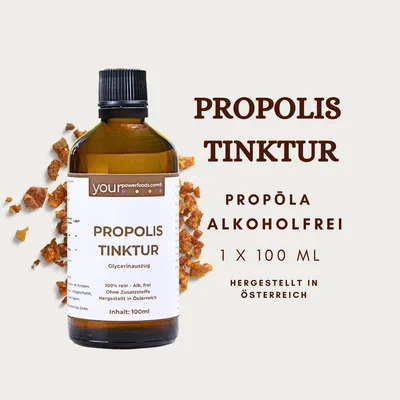 Propolis Tinktur, konform, alkoholfrei,100 ml – Ansicht 3
