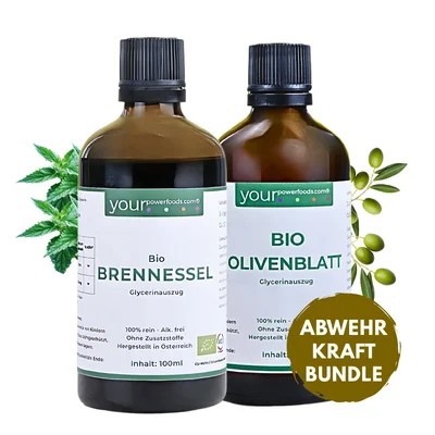 Abwehrkraft Bundle – Olivenblatt & Brennnessel – Ansicht 1