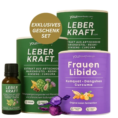 Frauen Power & Balance Set – Leberkraft & Frauen Libido Bundle – Ansicht 1
