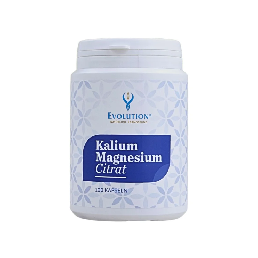 Kalium Magnesium Citrat, 100 Kapseln