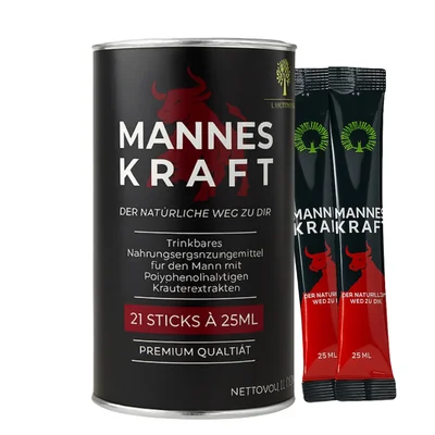 Manneskraft.com | Das Original | Libido Boost – Dein 21-Tage-Paket für mehr Libido & Energie